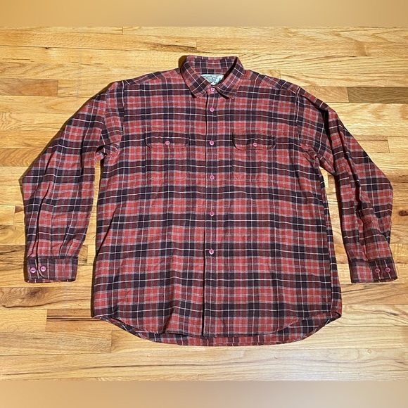 Tasha Polizzi TP Saddle Blanket Trading Co. Men’s XL Flannel Casual Button Shirt - Picture 1 of 6